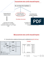 Cours7 - Suite Réalisation Des Levés Magnétiques