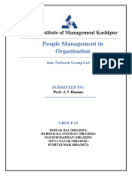 People Management in Organisation: Indian Institute of Management Kashipur
