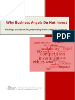Why Business Angels Do Not Invest