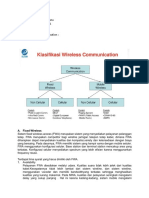 Klasifikasi Wireless Communication 1