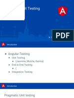 Angular Unit Testing: Chandan Naresh SR Technical Consultant