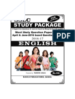 10th Eng Study Package With Mode