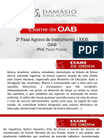 Laboratorio - Agravo de Instrumento - Prof. Paulo Peixoto