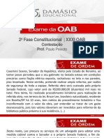 Reforma de gabinete no Senado é regular