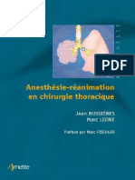 Anesthésie-Réanimation en Chirurgie Thoracique by Leone, Marc Bussières, Jean (Leone, Marc Bussières, Jean) (Z-Lib - Org) - Compressed