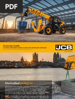 JCB Load Charts for Tier 4i Models | PDF | Transmission (Mechanics ...