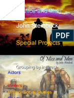 Of Mice and Men Special Projects