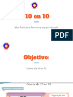 Contar de 10 en 10