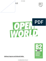 Vebuka Open World B2 First Students Book With Answers With Online Practice