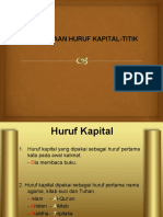 Materi - Pertemuan 14 - Penggunaan Huruf Kapital Dan Tanda Titik