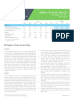 Metro Forecast Report: DC Region: Private Sector Is Key