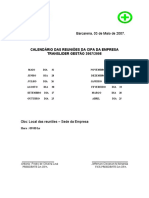 Calendario CIPA 2006-2007