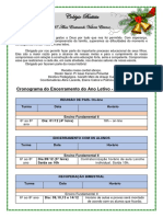 Cronograma Final de Ano 2021 - Pais