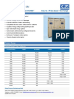 Dale Power Solutions LTD: DC Thyristor Systems Datasheet Erskine 3 Phase Input-6Cv Range