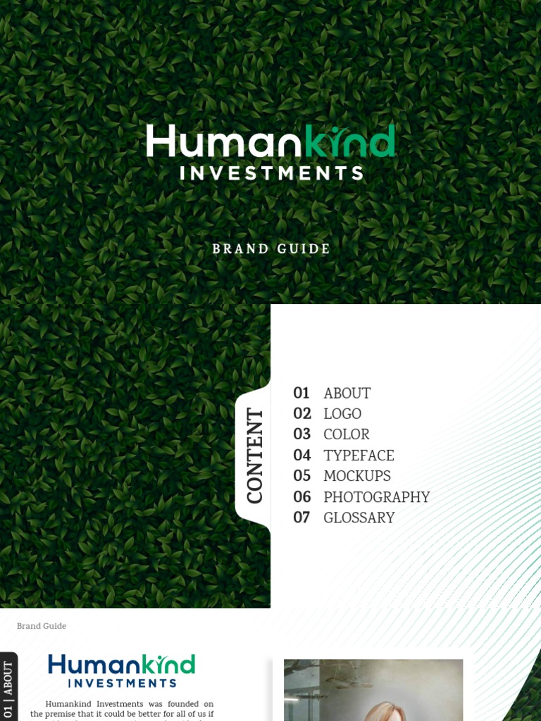 Brand Guide for Ethical Investors | PDF | Signal Processing | Digital ...