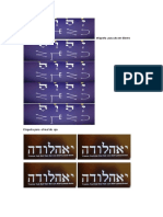 Etiqueta Hebrea para El Mal de Ojo y El Dinero