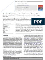 Evaluation of Physiological Growth and Yield Responses of A Tropical Oil Crop