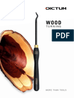 DICTUM Woodturning Tools Catalogue