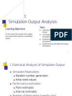 Session 11-Simulation Output Analysis