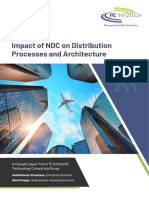 Impact of NDC On Distribution Processes and Architecture