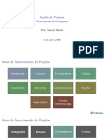 Gestão de Projetos: Gerenciamento Do Cronograma