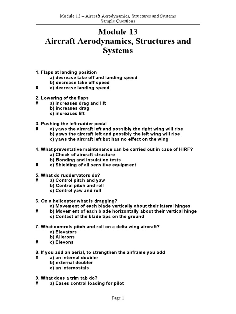 Module - 13 Avionics | PDF | Aircraft | Aviation