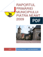 Raport Primarie 2009