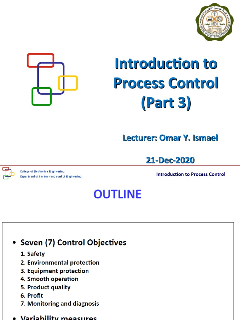 Lecture-3 Introduction To Process Control (Part 3) | PDF | Cybernetics ...