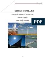 Cours Energie Renouvelable