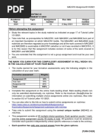 MAC3761 - Assignment01 - 2021