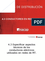 4.3 Redes de Distribución Conductores