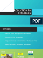 Chapter 1 - Introduction To Economy