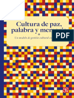 Cultura de La Paz, Palabra y Memoria