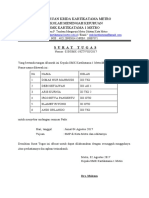 Surat Tugas Sebar Undangan