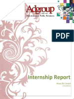 Internship Report ADGroup