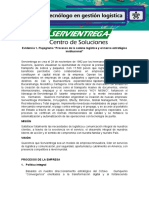 Evidencia 1. Flujograma, Procesos de La Cadena Logistica y El Marco Estrategico Institucional