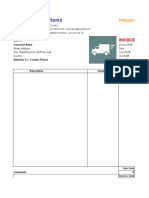 Freight Invoice Template (2)