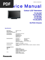 Service Manual: Colour LCD Television