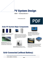 Lecture 4 Solar PV System Design