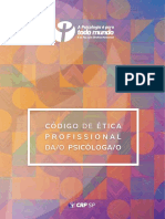 Código de Ética Psicólogo 2021