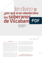 Del Orden Divino o Porqué Eran Obedecidos Los Soberanos de Vilcabamba