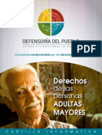 Cartilla Derechos de Las Personas Adultas Mayores