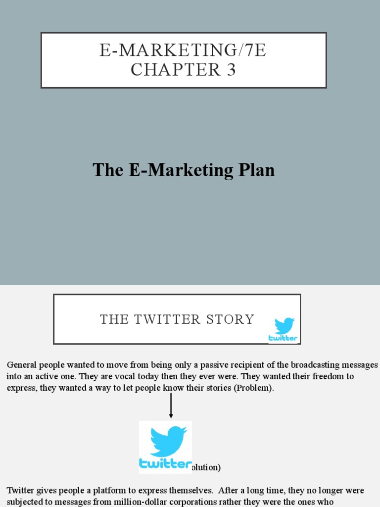 Lecture 3 - E-eMarketing Plan (ESP) | PDF | Swot Analysis | Digital ...