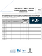 Formato Entrega Elementos de Proteccion F GH SST 01 v1