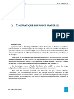 Chapitre 2 - Cinématique Du Point Matériel - PART 1 - 2