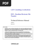 LAD Consulting Localizations: Technical Reference Manual