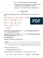 Ôn tập lưu ý PTSL