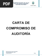 Ejemplo de una carta compromiso de auditoría SEGUN NIA 210