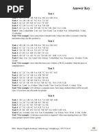 Answer Key Part 1