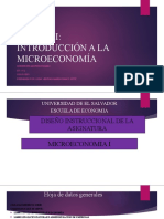 Presentaciónde Asignatura Microeconomia